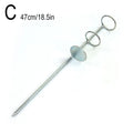 Stainless Steel Fishing Rod Holder Ground Plug Stand 30/37/47cm