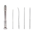 Leather Sewing Awl Set – 4-Needle DIY Leathercraft Repair Kit