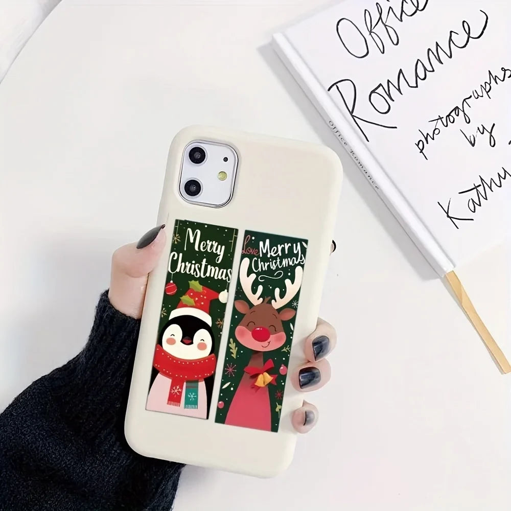Christmas Sticker Roll – 120 Santa & Polar Bear Holiday Labels