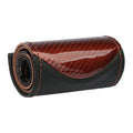 Carbon Fiber Hand-Stitched Steering Wheel Cover | Faux Leather