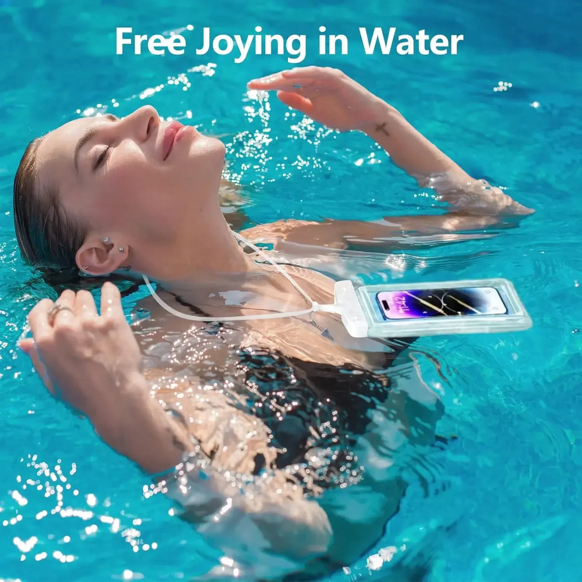 Waterproof Phone Pouch – Air Cushion Float & Touch Screen | 1–20 Pack
