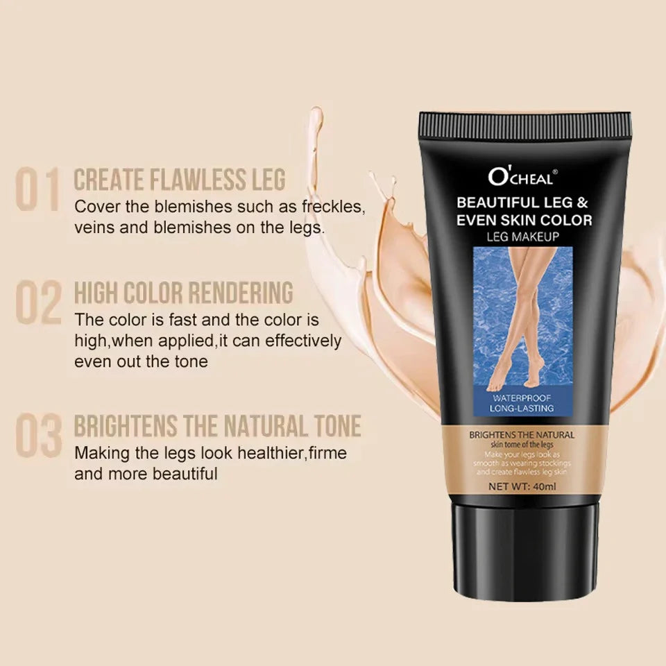 SADOER Leg Body Makeup – Waterproof Concealer Foundation 40ml