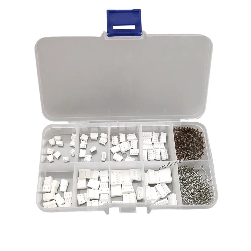 40Sets Box JST ZH1 5 2P 3P 4P Pin Pitch Terminal Male Female Plug