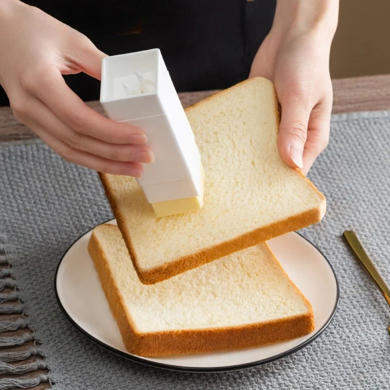 PP Butter Storage Container Rotating Bottom Anti Adhesion Spreading