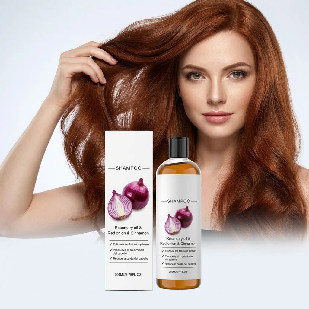 Onion & Cassia Shampoo – Strengthen, Repair & Add Shine 200ml