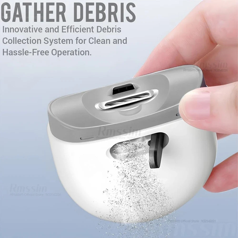 FAHE Rechargeable Electric Nail Clipper with LED Light | Baby & Adult
