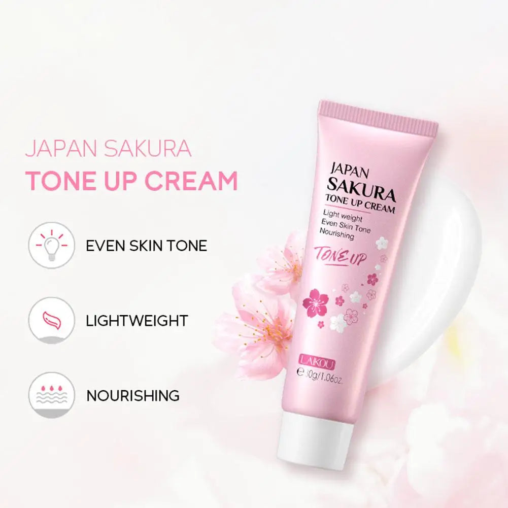 LAIKOU Sakura Cherry Blossom Facial Cream – Collagen Moisturizer