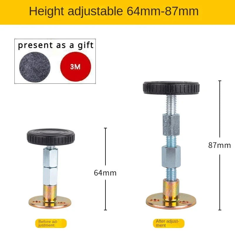 Adjustable Bed Frame Stabilizer Anti-Shake Support 30–110mm