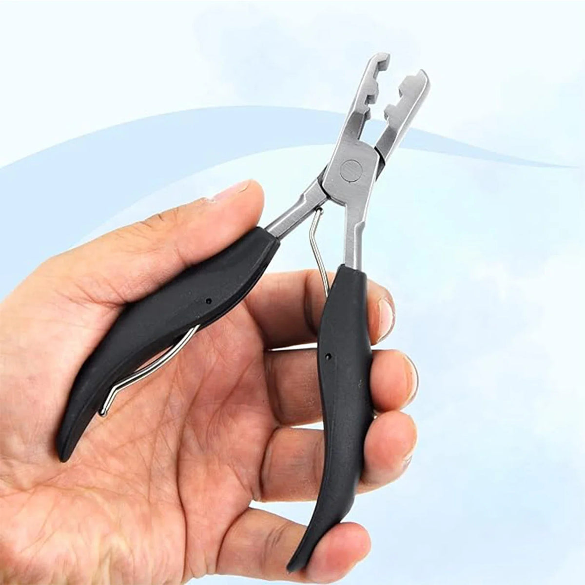 Micro Ring Hair Extension Pliers | Stainless Steel Install Tool