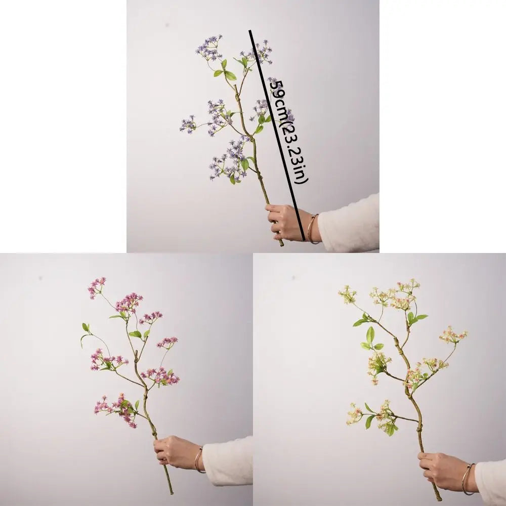 Artificial Rose Vine Branch | Lifelike Faux Silk Flower 59cm