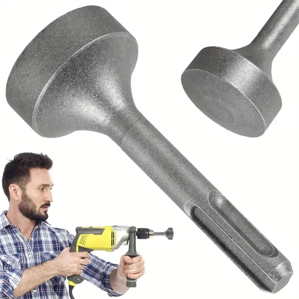 Ground Rod Driver Heavy Duty Steel Drill Bit Wear Resistant Wide