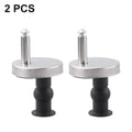 2-Pack Top Fix Toilet Seat Hinges – Soft Close & Quick Release