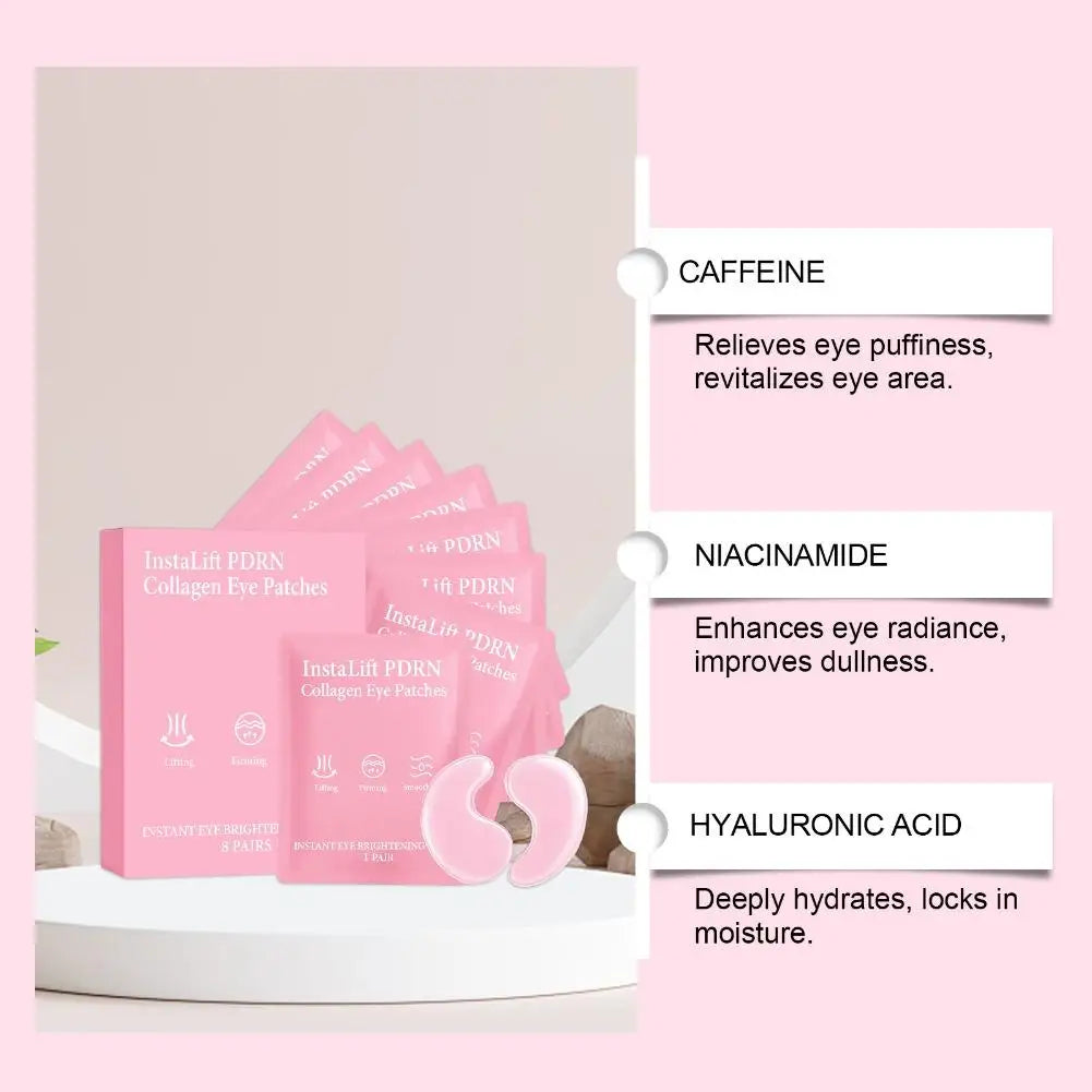 InstaLift Collagen Eye Mask – Niacinamide, 8 Patches