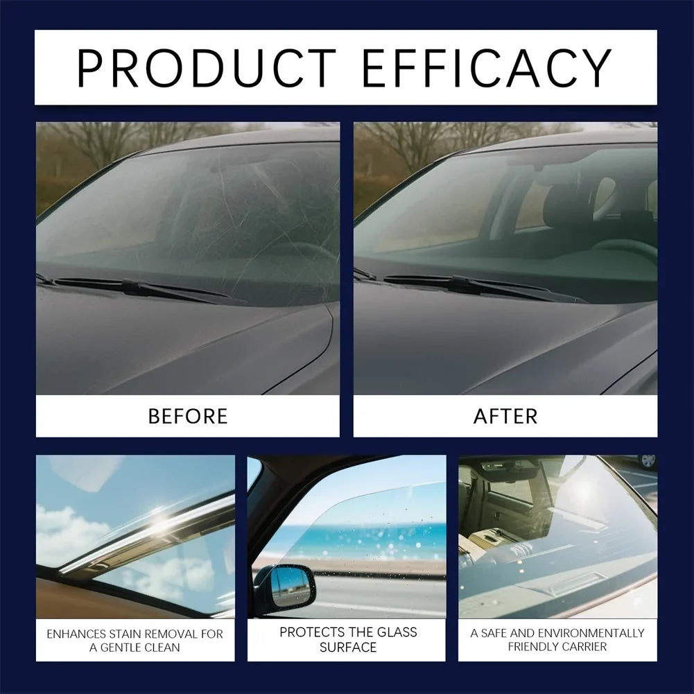 Vecligt Glass Oil Film Remover | Anti-Glare Window Cleaner