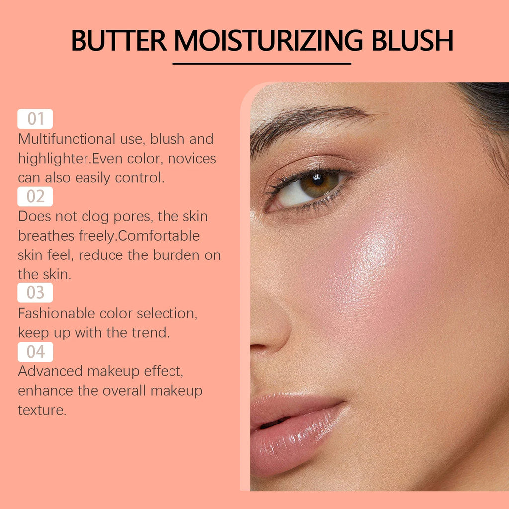 Eelhope Butter Cream Blush – Long-Lasting Blendable Cheek Color