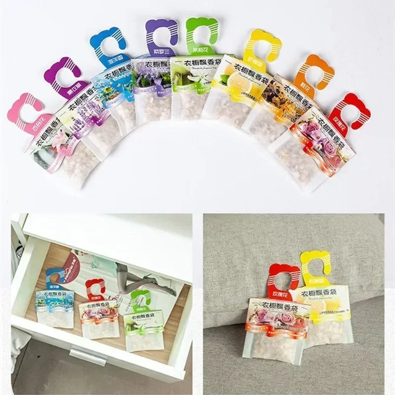 5packs Natural Air Fresheners Fragrant Hangable Deodorizing Paper