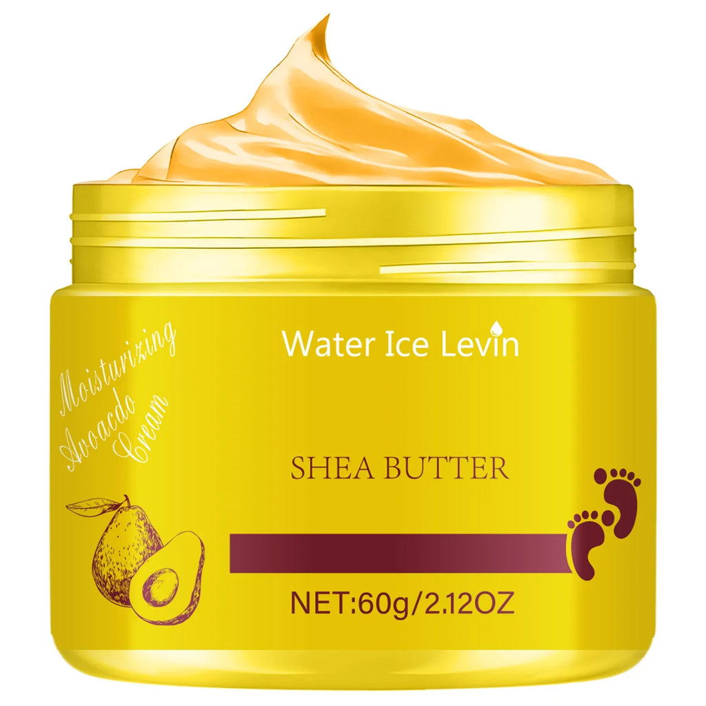 Pure Shea Butter Foot Cream 60g – All-Day Moisture & Softness