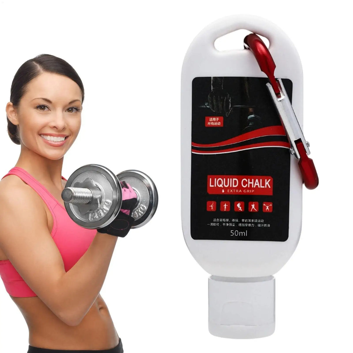 Liquid Chalk Grip Powder – Anti-Slip Gym & Climbing Chalk