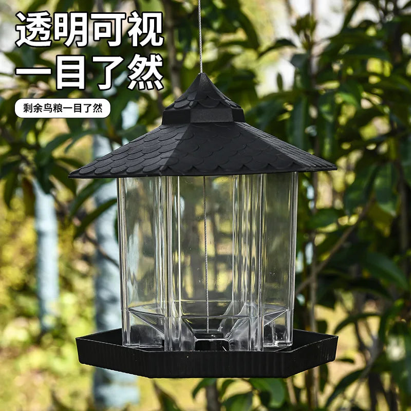 Outdoor Hanging Bird Feeder Best-selling Garden Backyard Easy Fill