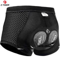 X-TIGER Men's 5D Gel Padded MTB Cycling Boxer Shorts