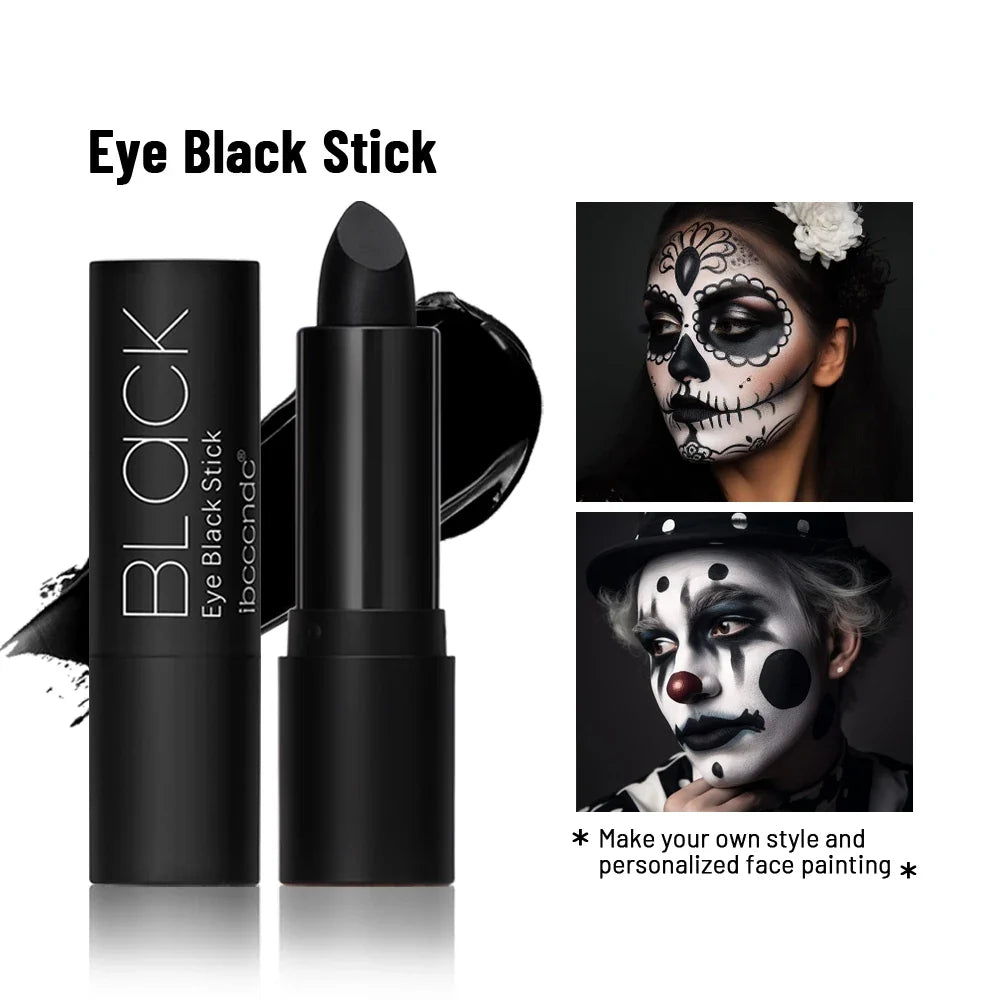 Black Face & Body Paint Stick – Eye Black for Sports & Halloween