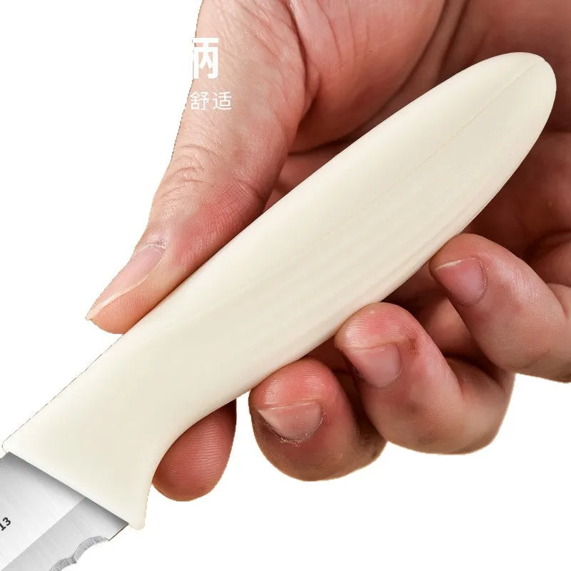 Serrated Bread Knife – Stainless Steel Baguette & Toast Slicer