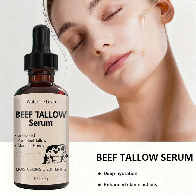 Beef Tallow Serum – Manuka Honey & Hyaluronic Acid | All Skin