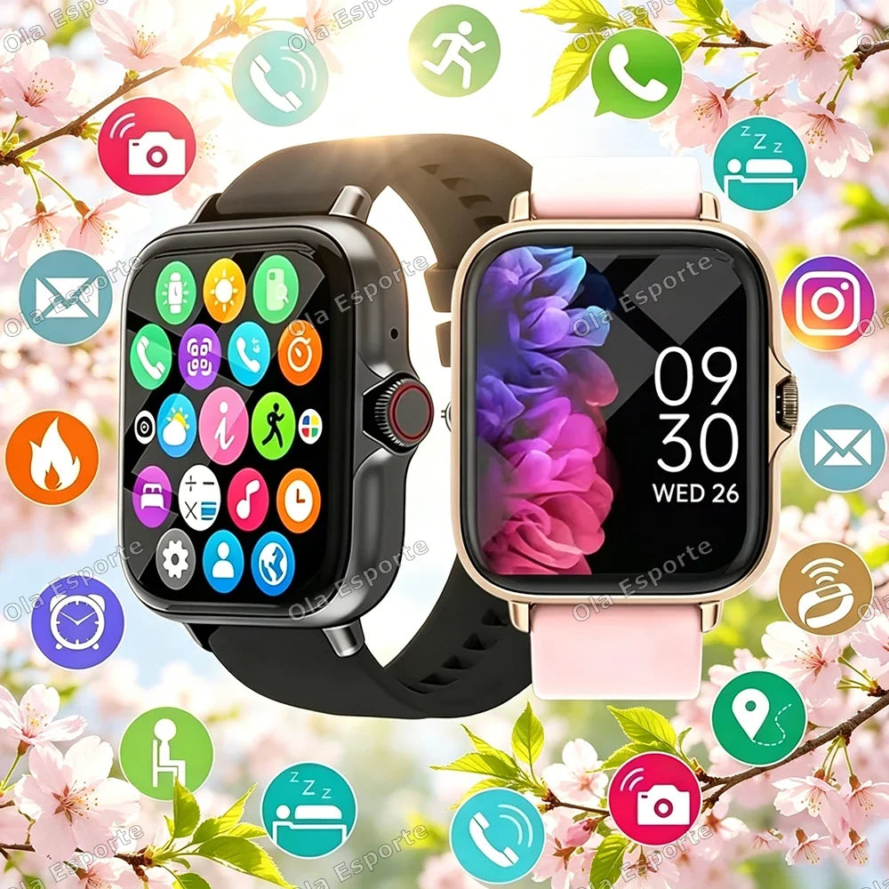 Ola Esporte 1.83" Smartwatch – Bluetooth Calls & Fitness Tracker