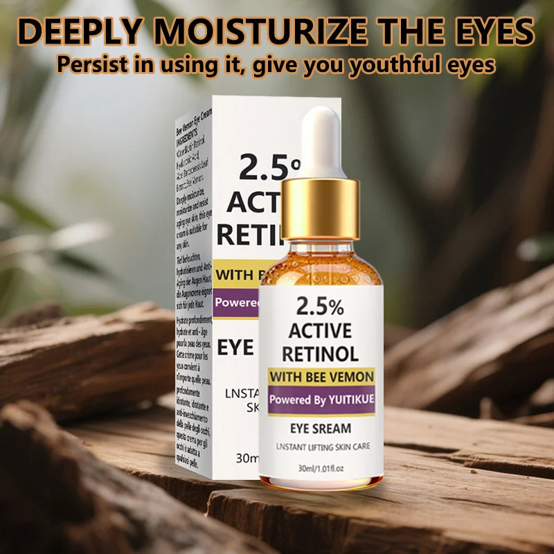 YUITIKUE Retinol & Bee Venom Eye Serum – Firming Anti-Aging