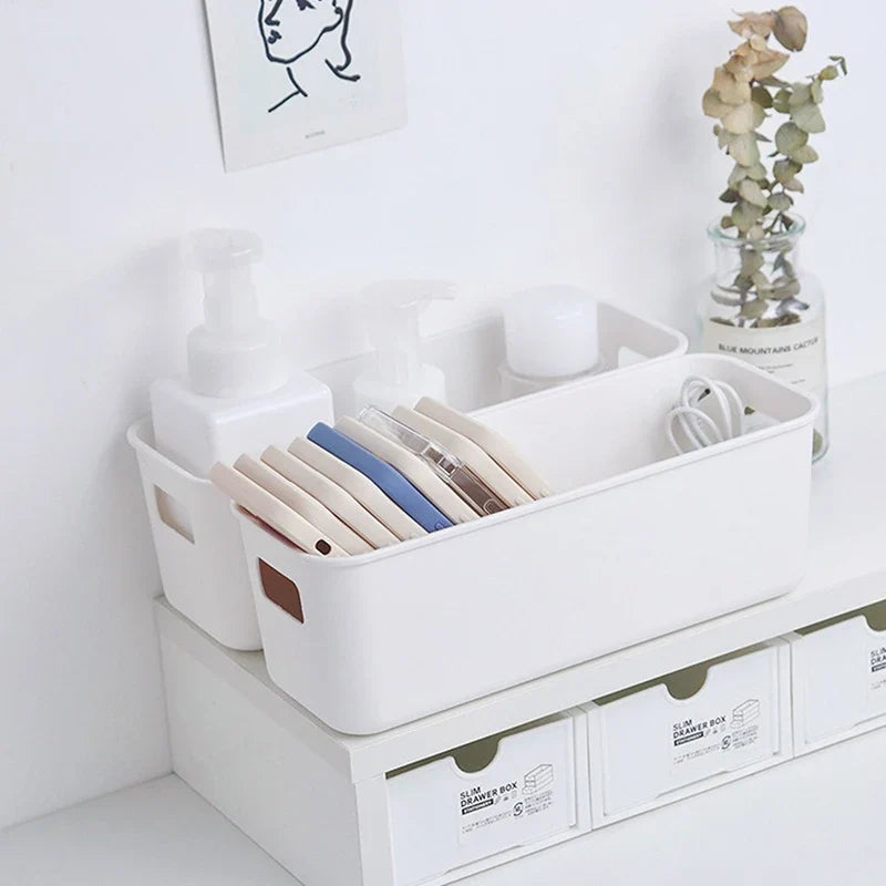 Phone Case Storage Box Multi Functional Partitioned Drawer Uncovered
