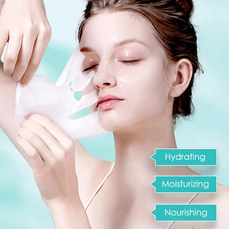BIOAOUA Hyaluronic Acid Sheet Masks – Hydrating Anti-Aging