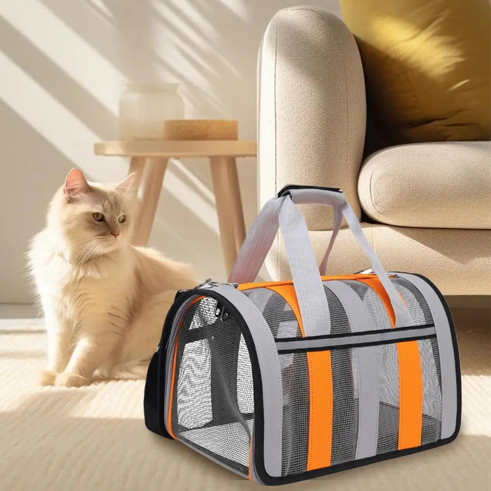 Airline Approved Pet Carrier Bag for Cats & Dogs 34x24cm