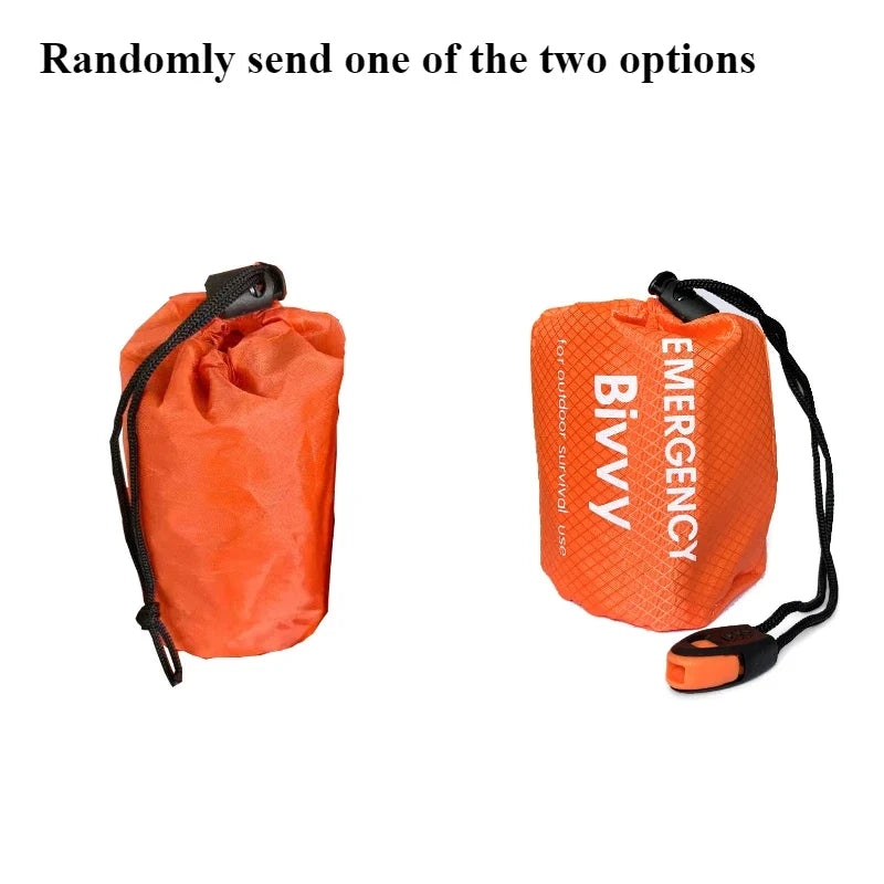 Emergency Mylar Survival Sleeping Bag | Thermal EDC Camping Gear