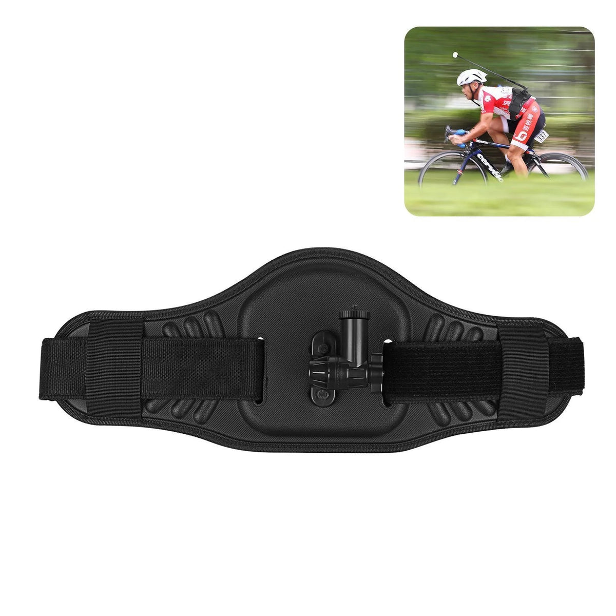 Waist Belt Mount + Selfie Stick for GoPro DJI Insta360 Cameras