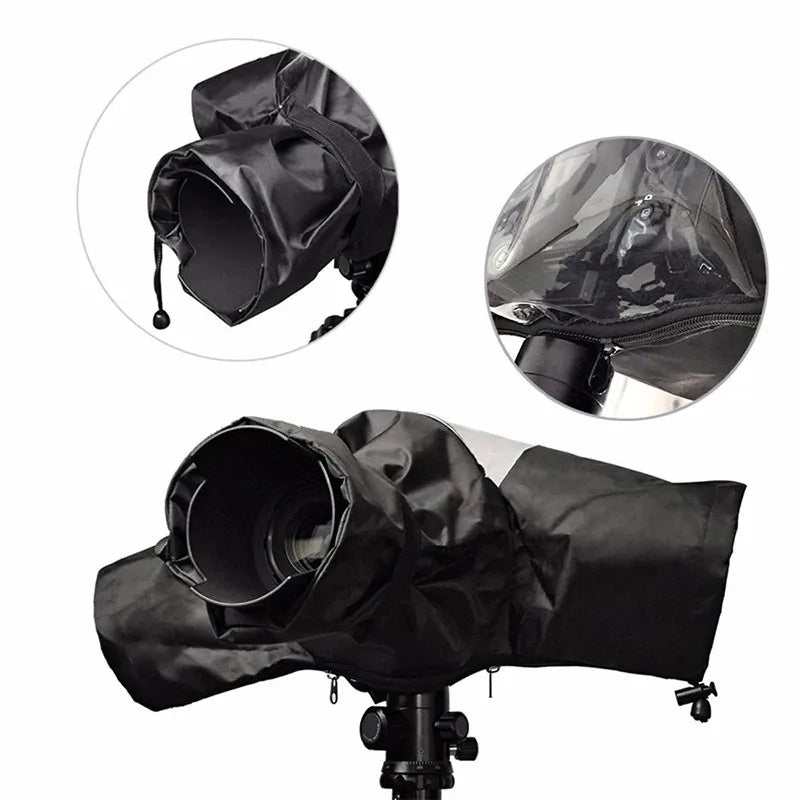 Photography SLR Lens Camera Rain Cover Nylon Medium Telephoto