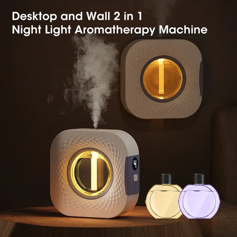 NOCCLILI Automatic Aroma Diffuser | Desktop & Wall-Mount Scent