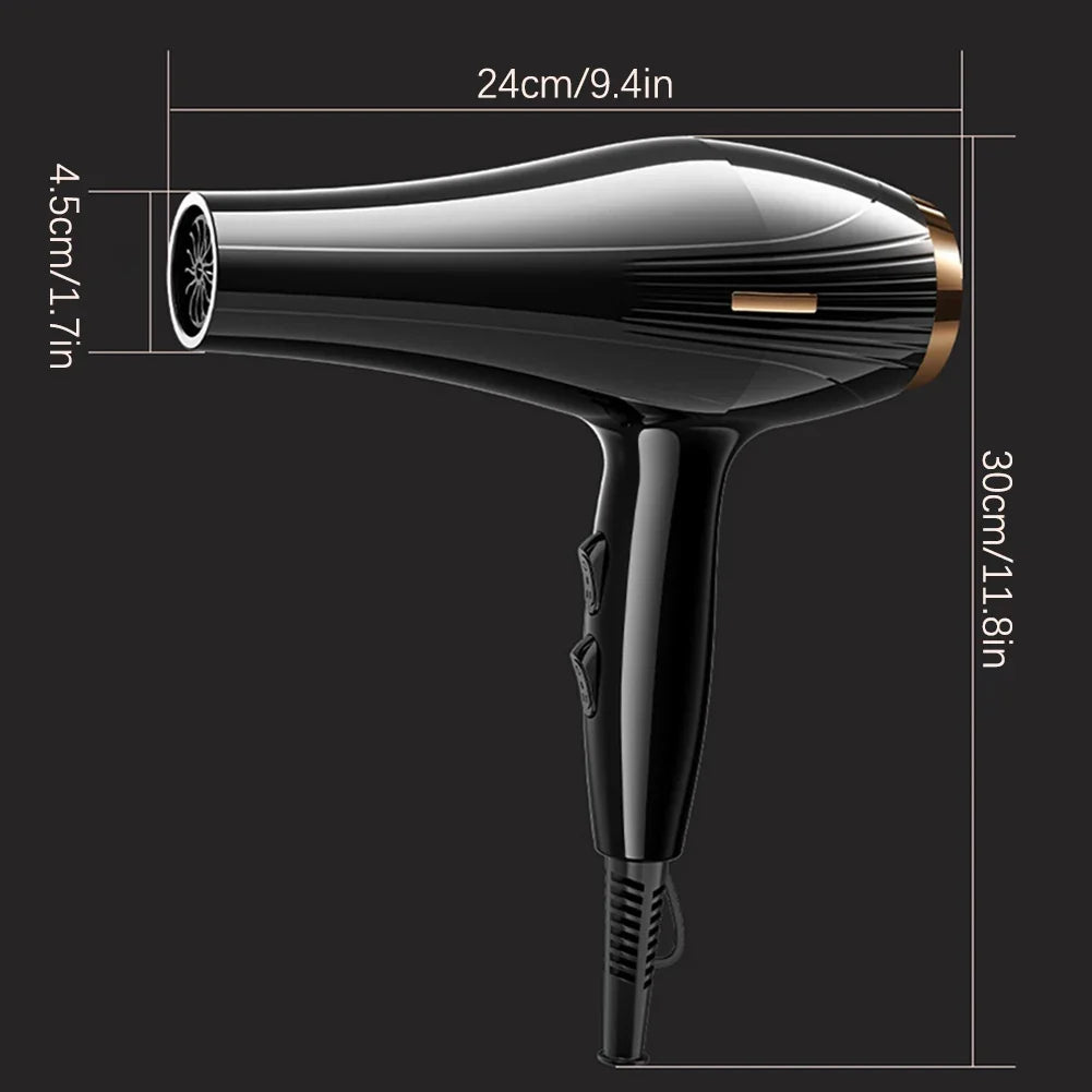 Stookits 6-in-1 Low Noise Hair Dryer – Fast Dry, Hot & Cold