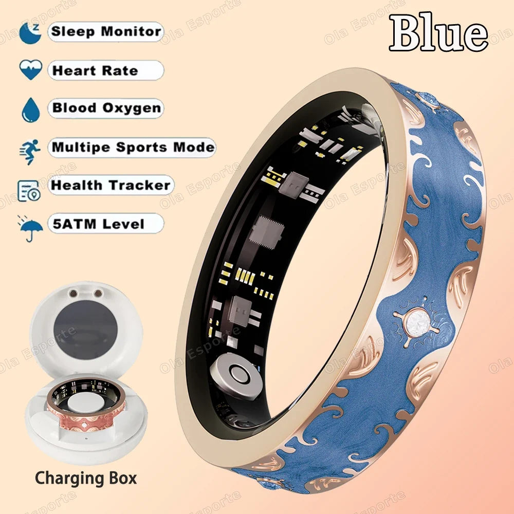 Women's Smart Ring – Heart Rate, Sleep & Fitness Tracker