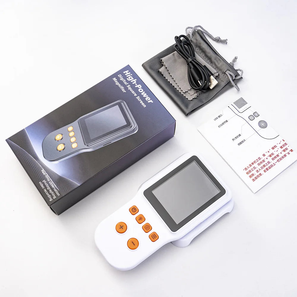 Digital Microscope 500X Autofocus 2.8" Screen | Coin & PCB
