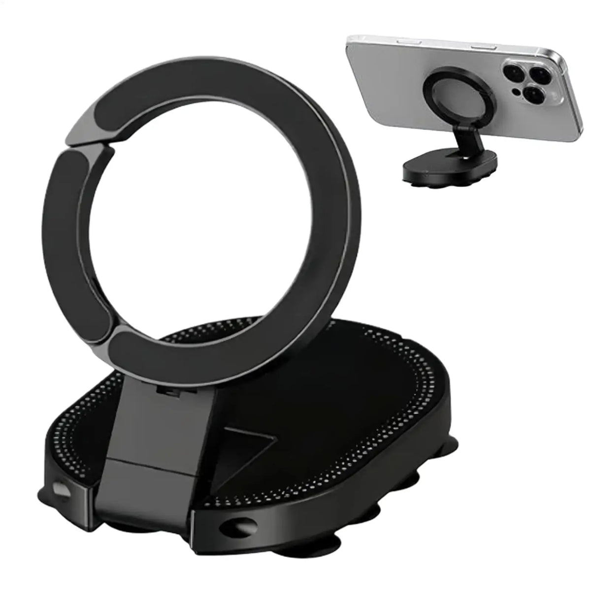 360 Degree Adjustable Car Phone Holder Mount Magnetic Suction Cup