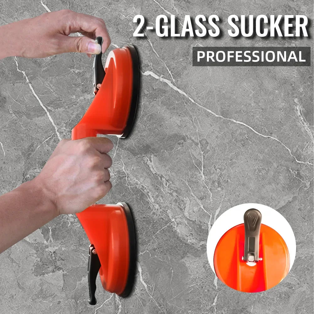 Glass Lifting Suction Cups Heavy Duty Vacuum ABS Handle Holder Lift