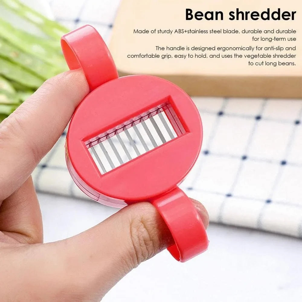 Green Bean Slicer & Shredder – Stainless Steel Kitchen Tool