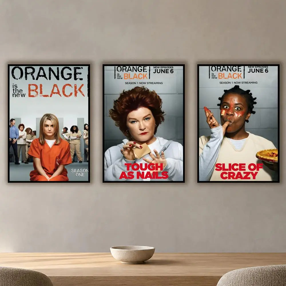 Orange Is the New Black Poster – HD Waterproof Wall Sticker