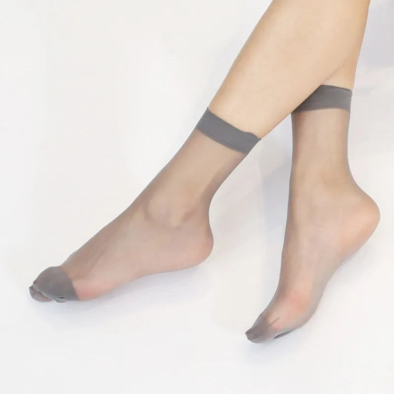 Women's Ultra-Thin Invisible No-Show Ankle Socks | 10-100 Pack