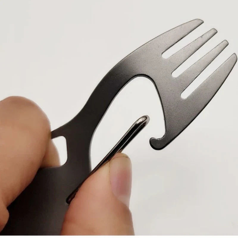 Titanium Spork – Lightweight Camping Fork & Spoon Utensil