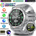 Military-grade Outdoor Sports Smartwatch 520mAh GPS LED Flashlight