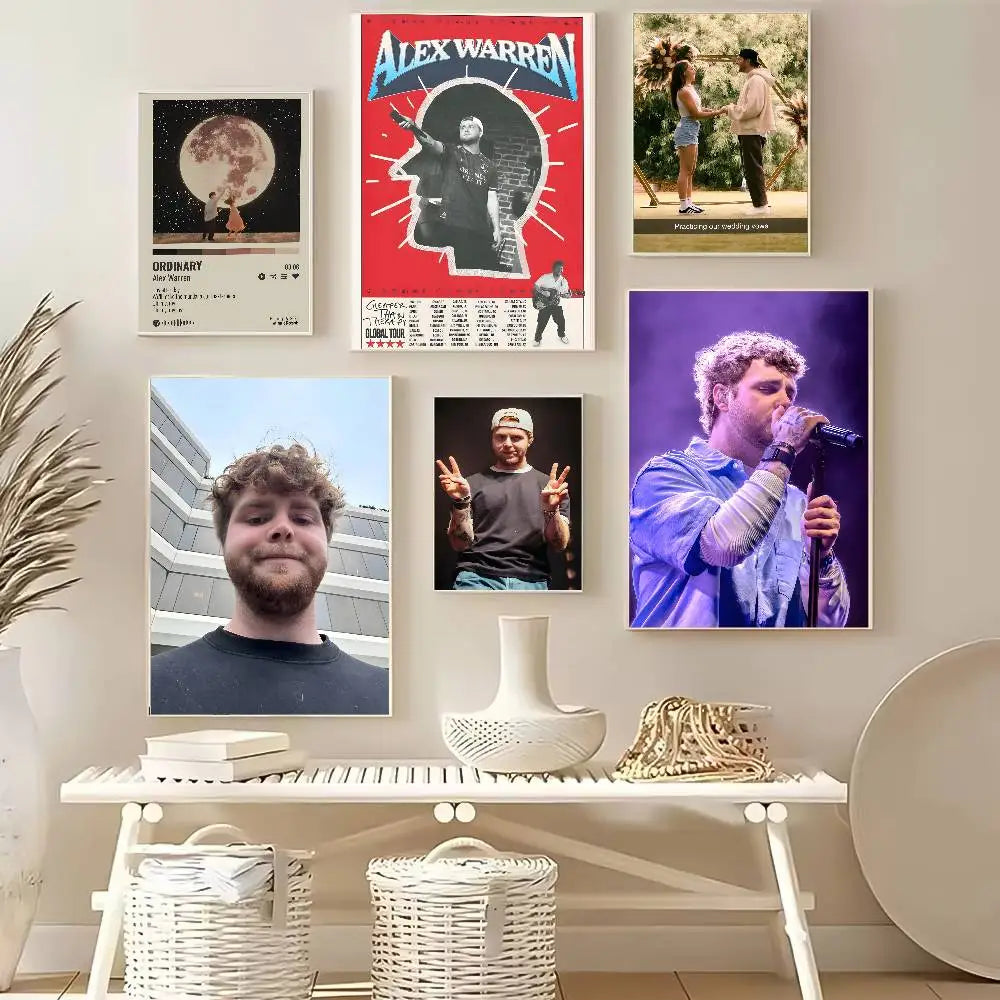 Alex Warren Ordinary Album HD Poster – Self-Adhesive Wall Art
