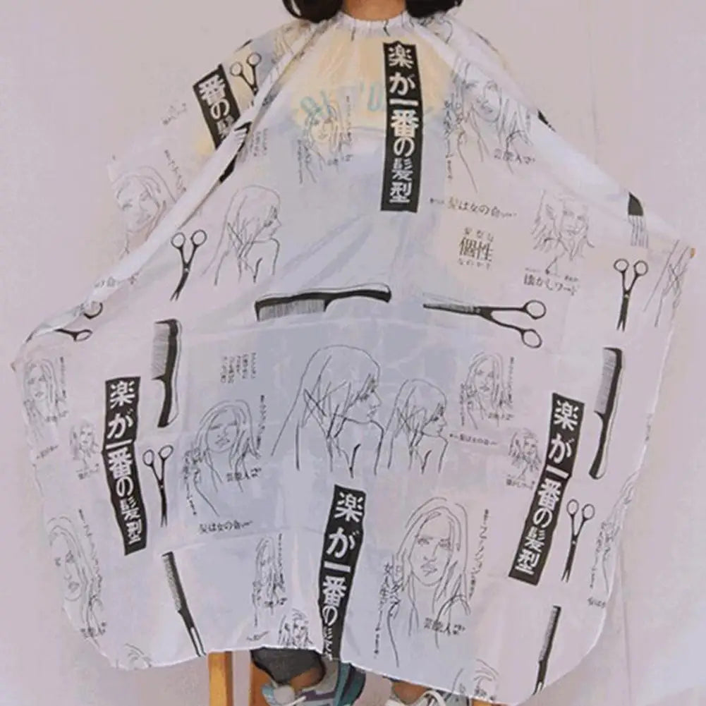 Professional Waterproof Barber Cape – Salon Haircut Apron 99×140cm