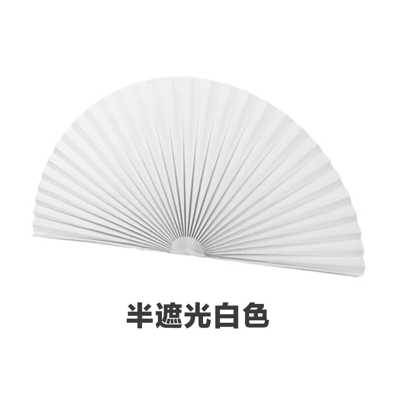 Self-Adhesive Arch Pleated Blind | Light Filtering Window Shade