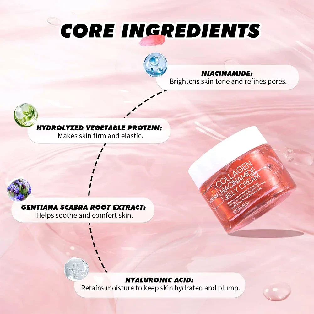 Collagen Jelly Cream 50g – Niacinamide & Hyaluronic Acid